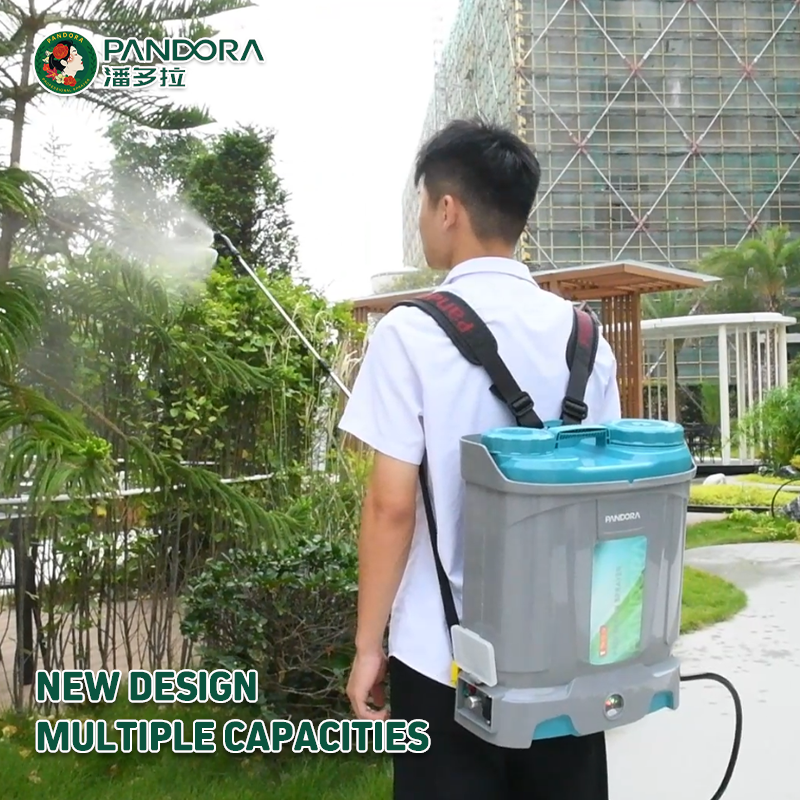 Pandora 5L 8L 10L 12L 16L Agricultural Garden Battery Pesticide Spray Backpack Agricultural Boom Portable Electric Sprayer