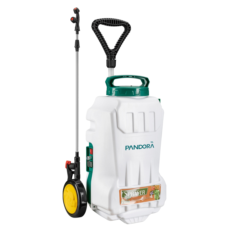 Pandora Garden Agriculture 16L Electric lithium Battery Sprayer Trailer Trolley With Wheels