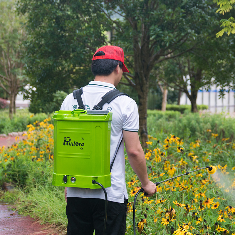 Powerful Knapsack Sprayer Battery Operated Double Pump for Agriculture